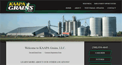 Desktop Screenshot of kaapagrains.com