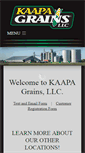 Mobile Screenshot of kaapagrains.com